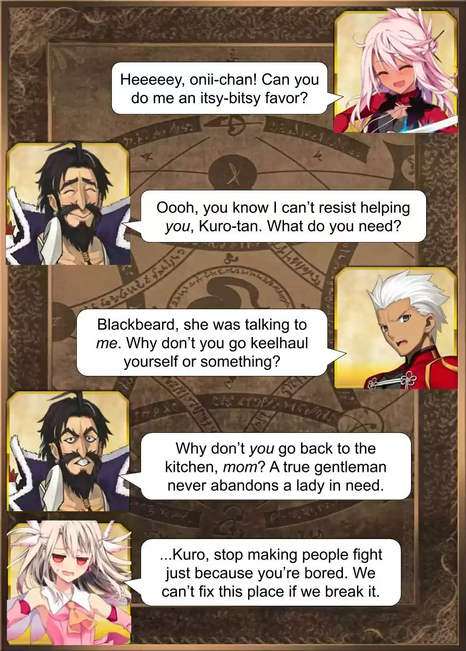 Fate/Grand Order Daily Chaldea (Doujinshi) Ch. 358 Passing The Time