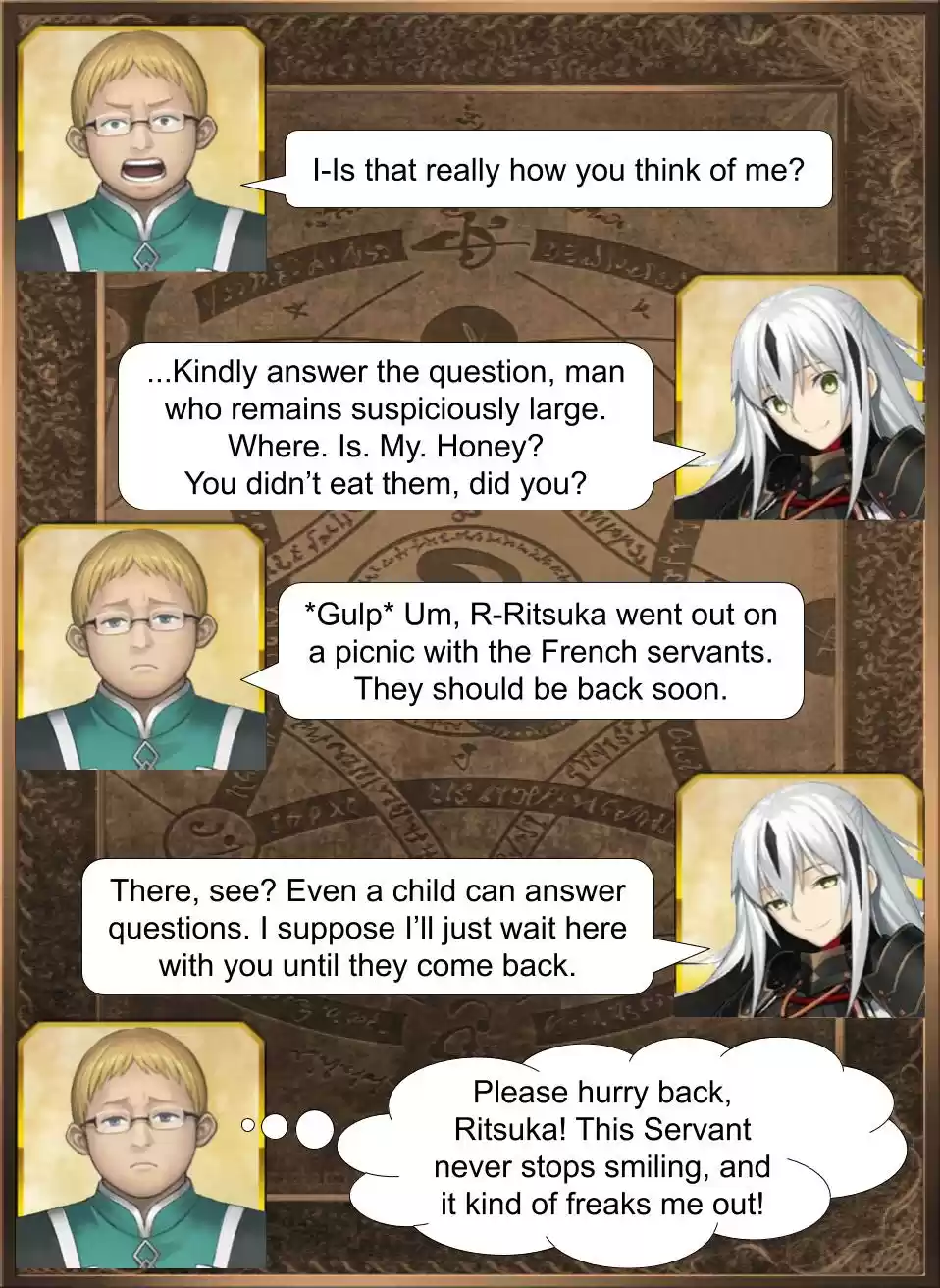 Fate/Grand Order Daily Chaldea (Doujinshi) Ch. 359 Waiting For Gudao