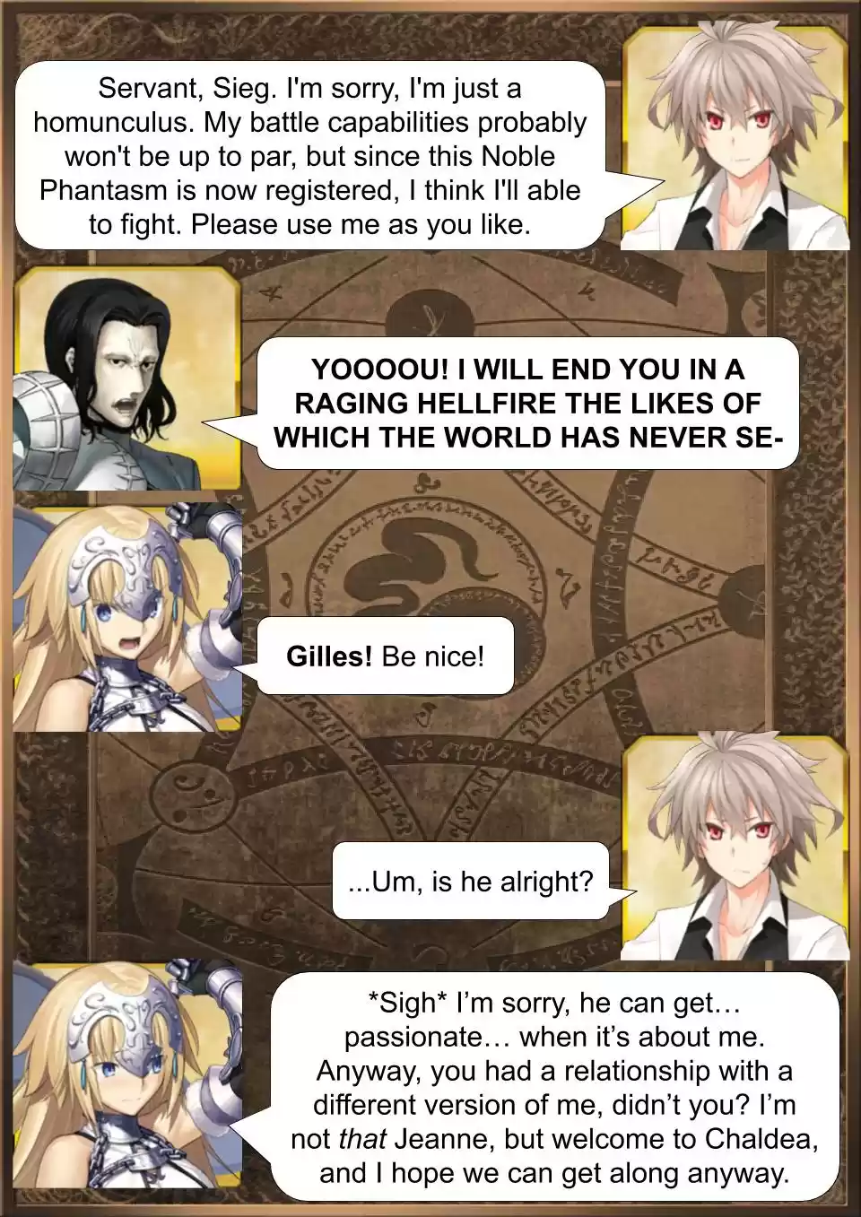 Fate/Grand Order Daily Chaldea (Doujinshi) Ch. 367 Sieg Arrives