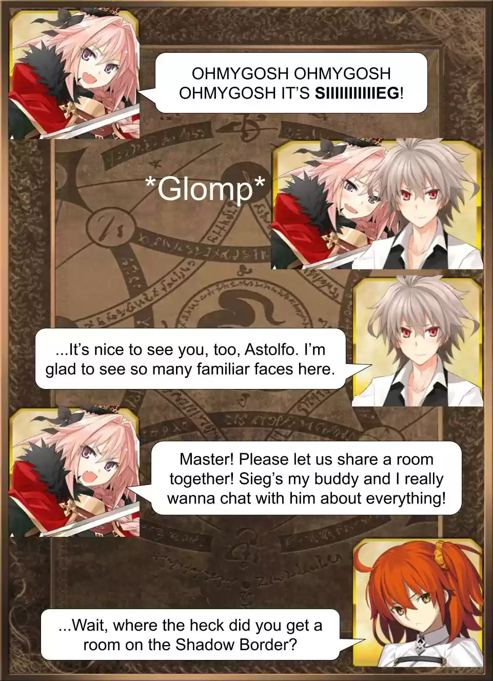 Fate/Grand Order Daily Chaldea (Doujinshi) Ch. 368 Best Friends For Life