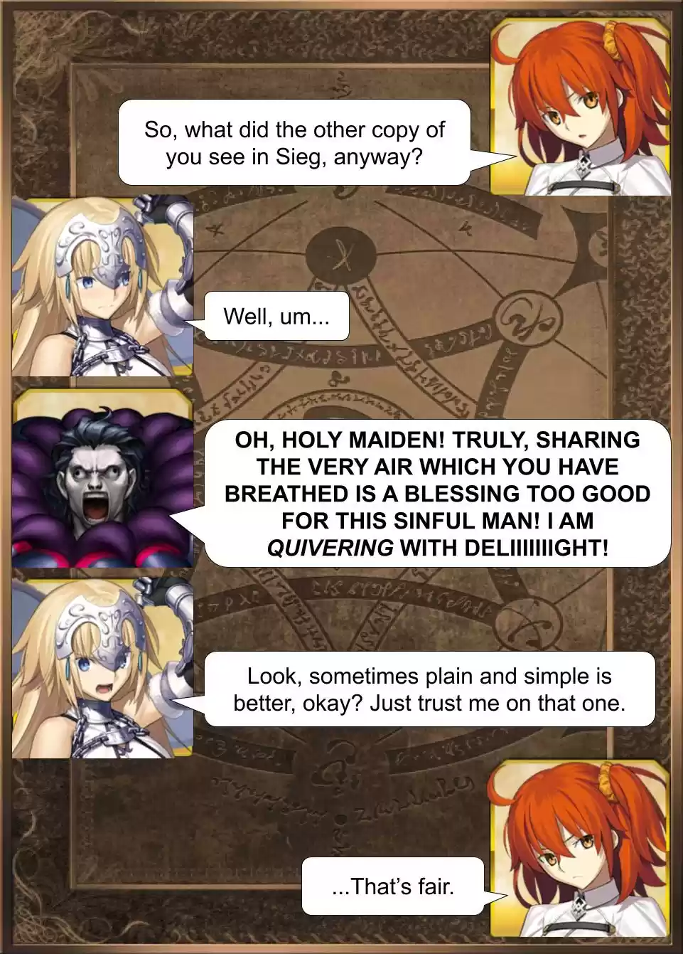 Fate/Grand Order Daily Chaldea (Doujinshi) Ch. 379 Reasons For Romance