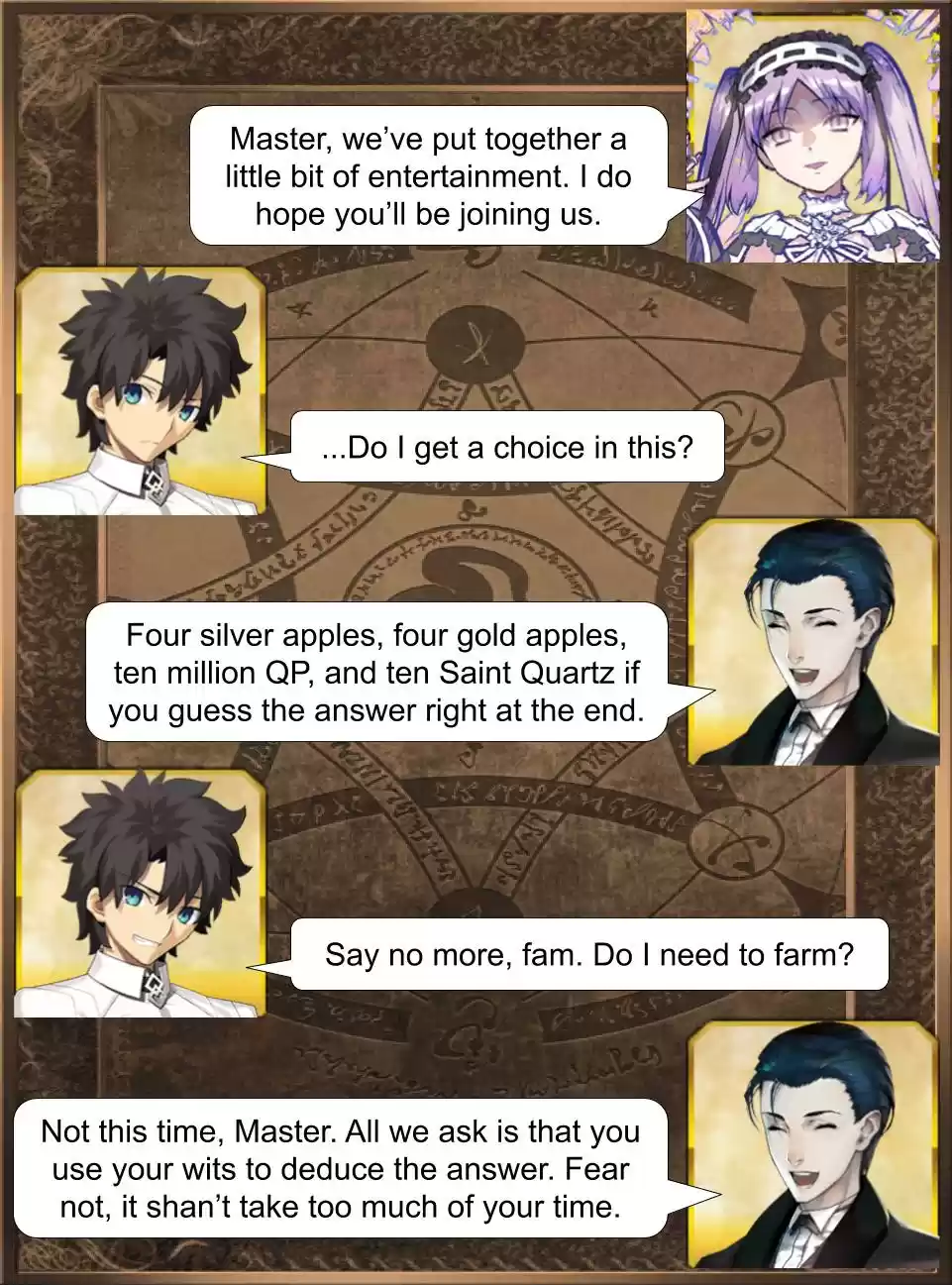 Fate/Grand Order Daily Chaldea (Doujinshi) Ch. 386 The Murder Mystery Begins