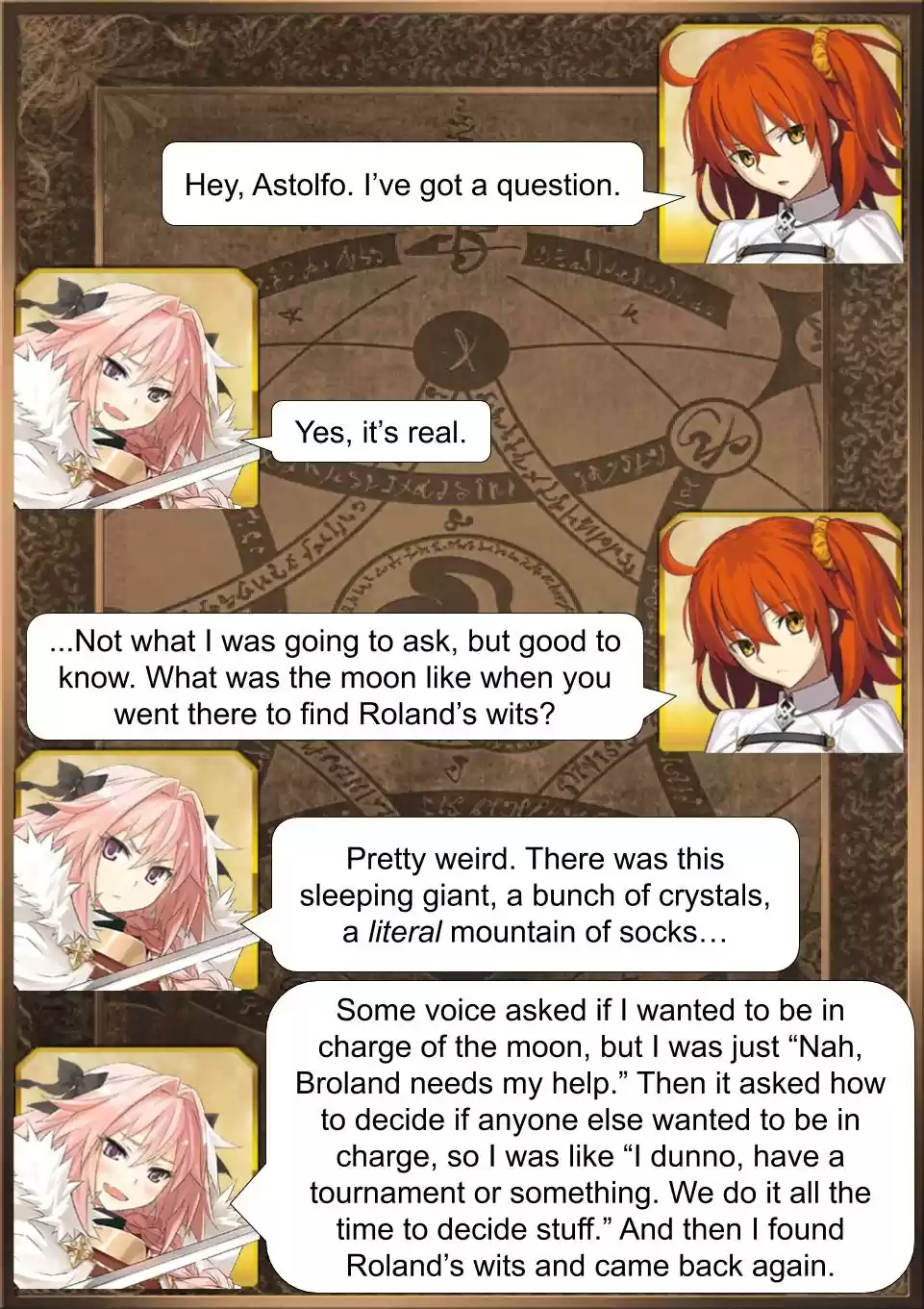 Fate/Grand Order Daily Chaldea (Doujinshi) Ch. 388 The True Origin