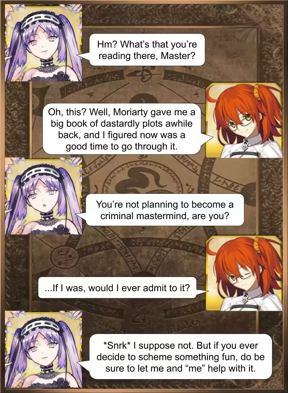 Fate/Grand Order Daily Chaldea (Doujinshi) Ch. 389 Dastardly Plots