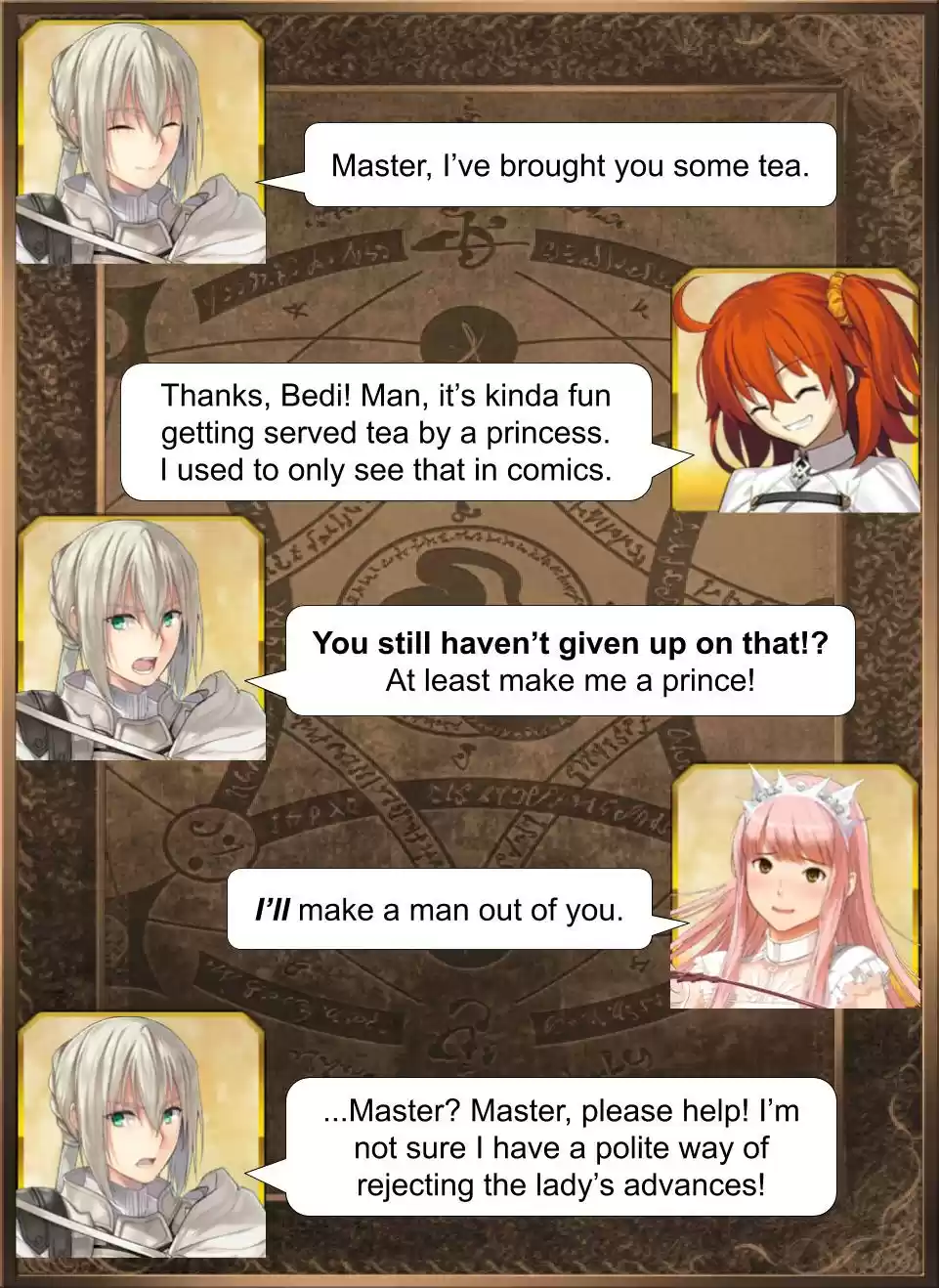 Fate/Grand Order Daily Chaldea (Doujinshi) Ch. 391 Tea Time