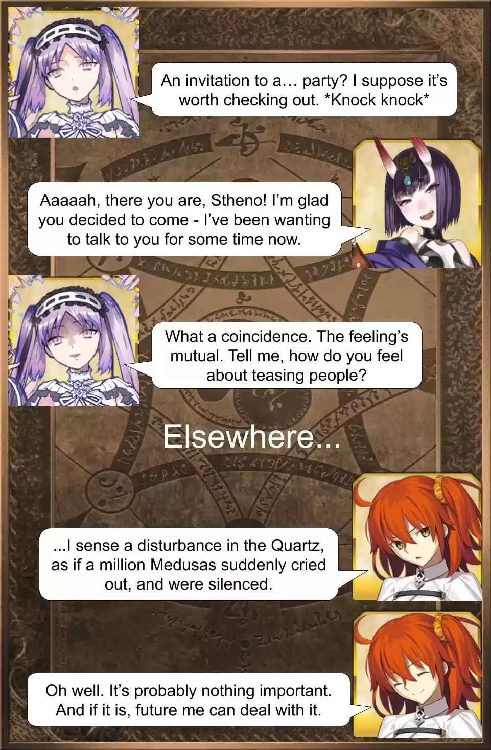 Fate/Grand Order Daily Chaldea (Doujinshi) Ch. 393 A Nest Of Serpents