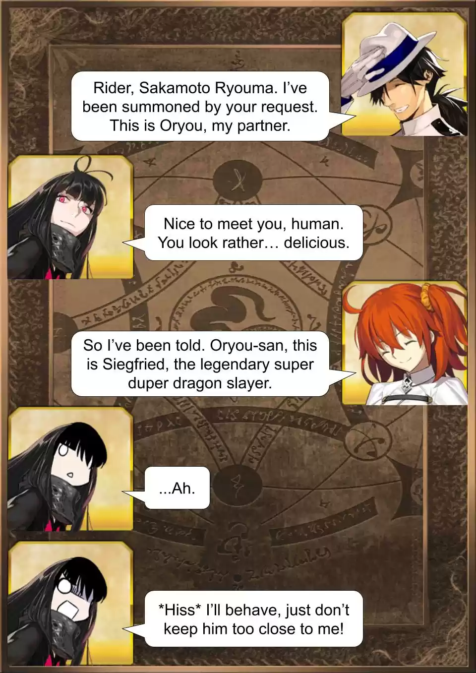 Fate/Grand Order Daily Chaldea (Doujinshi) Ch. 401 Ryouma Arrives