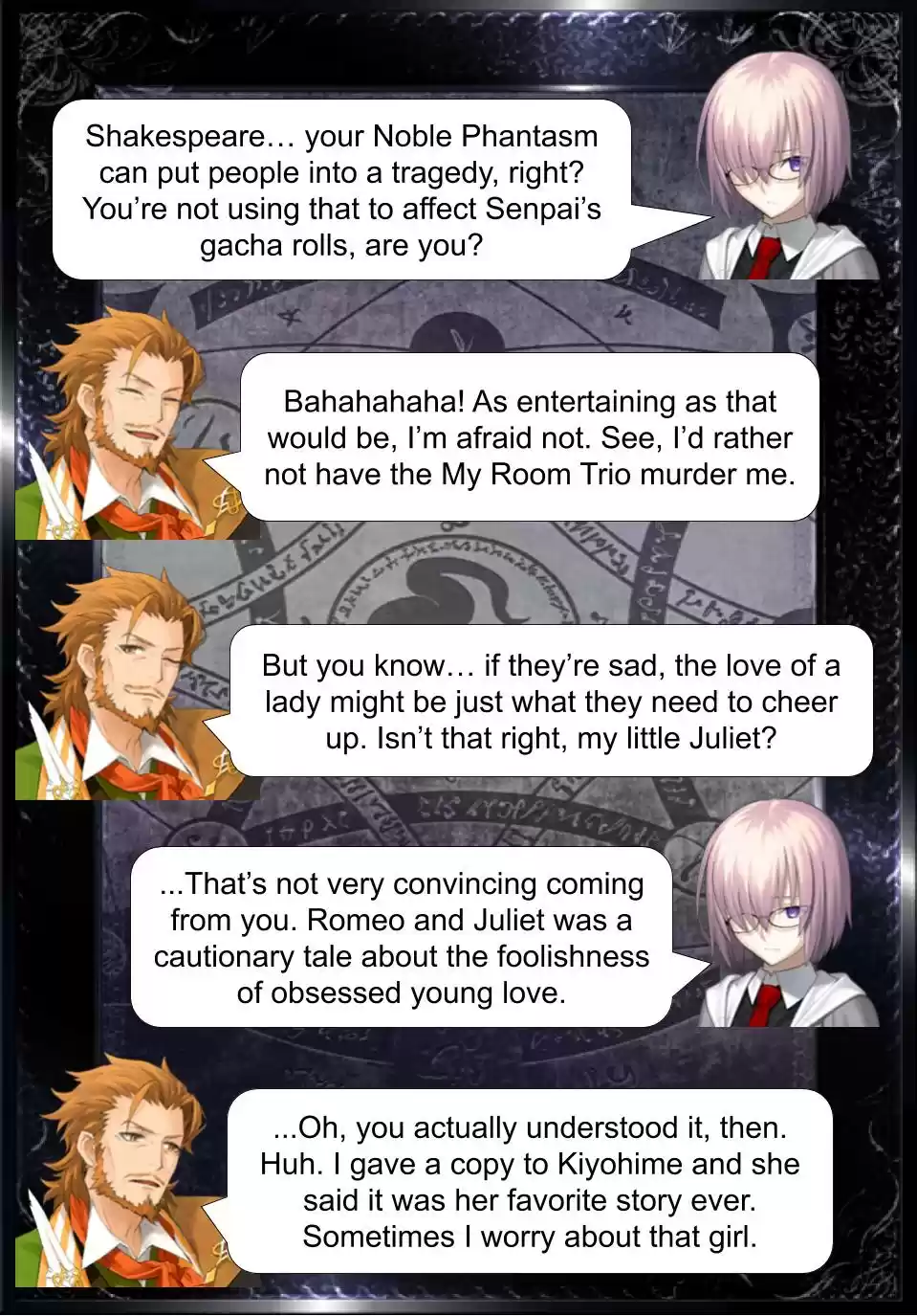 Fate/Grand Order Daily Chaldea (Doujinshi) Ch. 42 Two Sides, One Coin