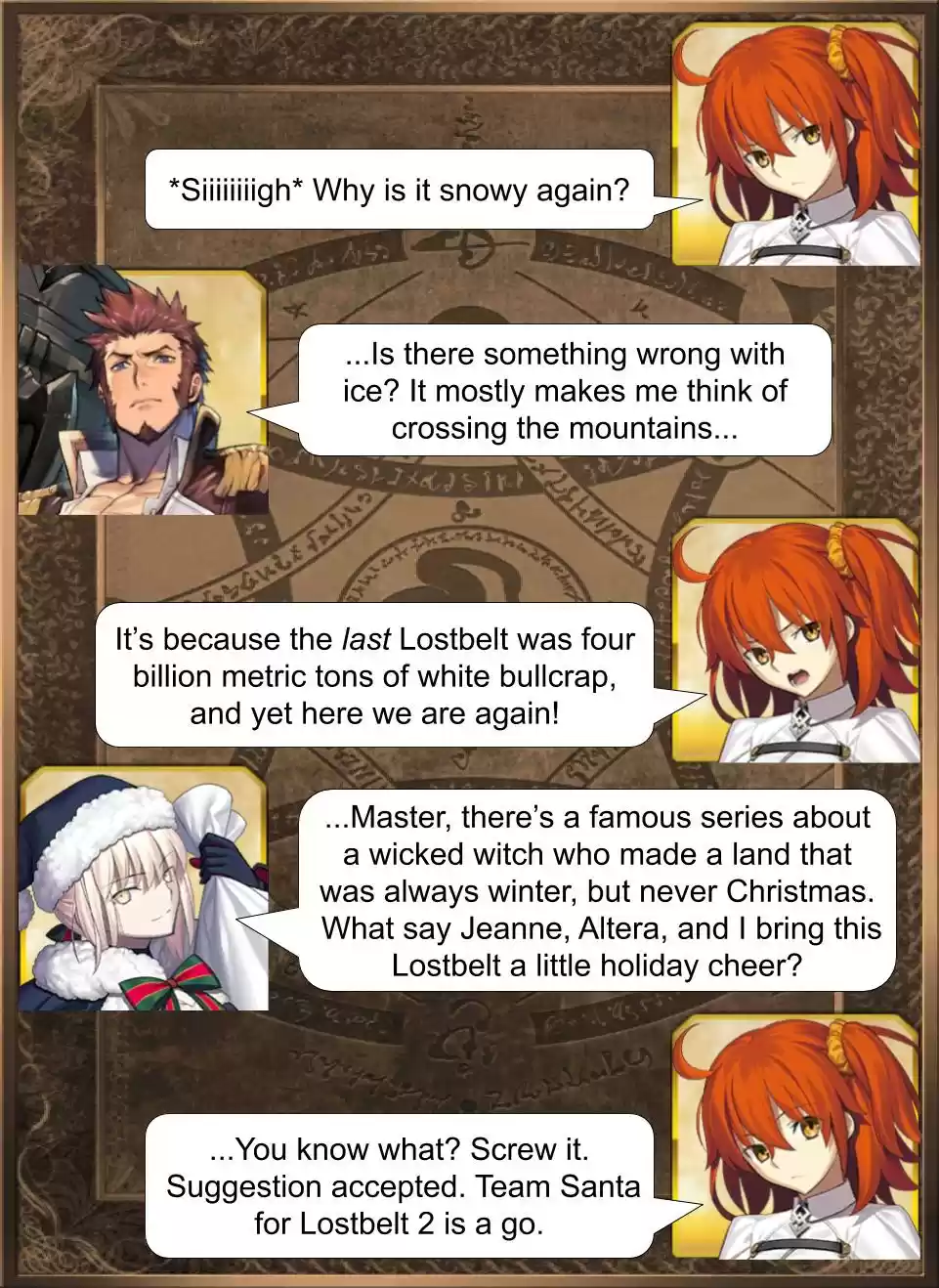 Fate/Grand Order Daily Chaldea (Doujinshi) Ch. 421 Lostbelt 2 Begins