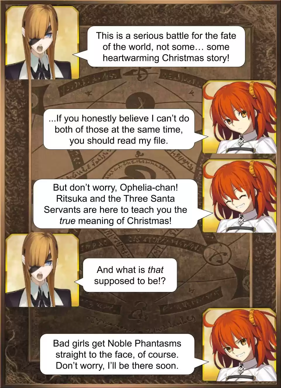 Fate/Grand Order Daily Chaldea (Doujinshi) Ch. 423 The Meaning Of Christmas