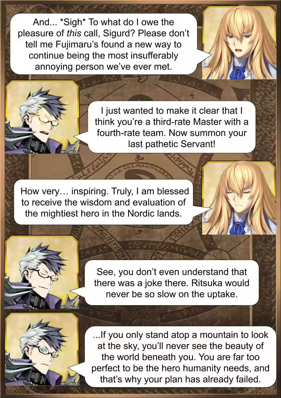 Fate/Grand Order Daily Chaldea (Doujinshi) Ch. 427 Sigurd's Evaluation