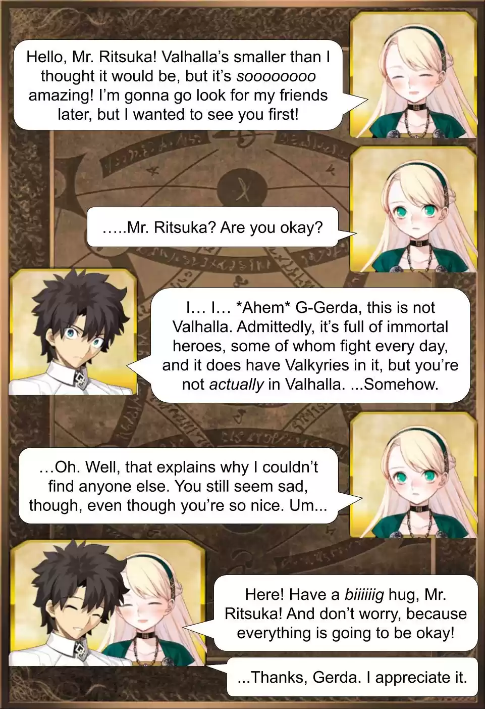 Fate/Grand Order Daily Chaldea (Doujinshi) Ch. 436 Hugs Always Help