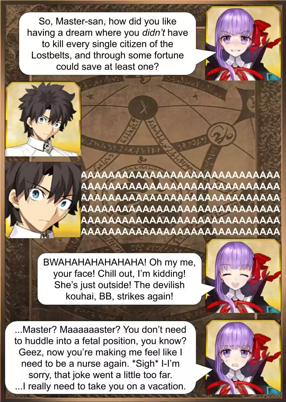 Fate/Grand Order Daily Chaldea (Doujinshi) Ch. 437 Just A Prank, Bro