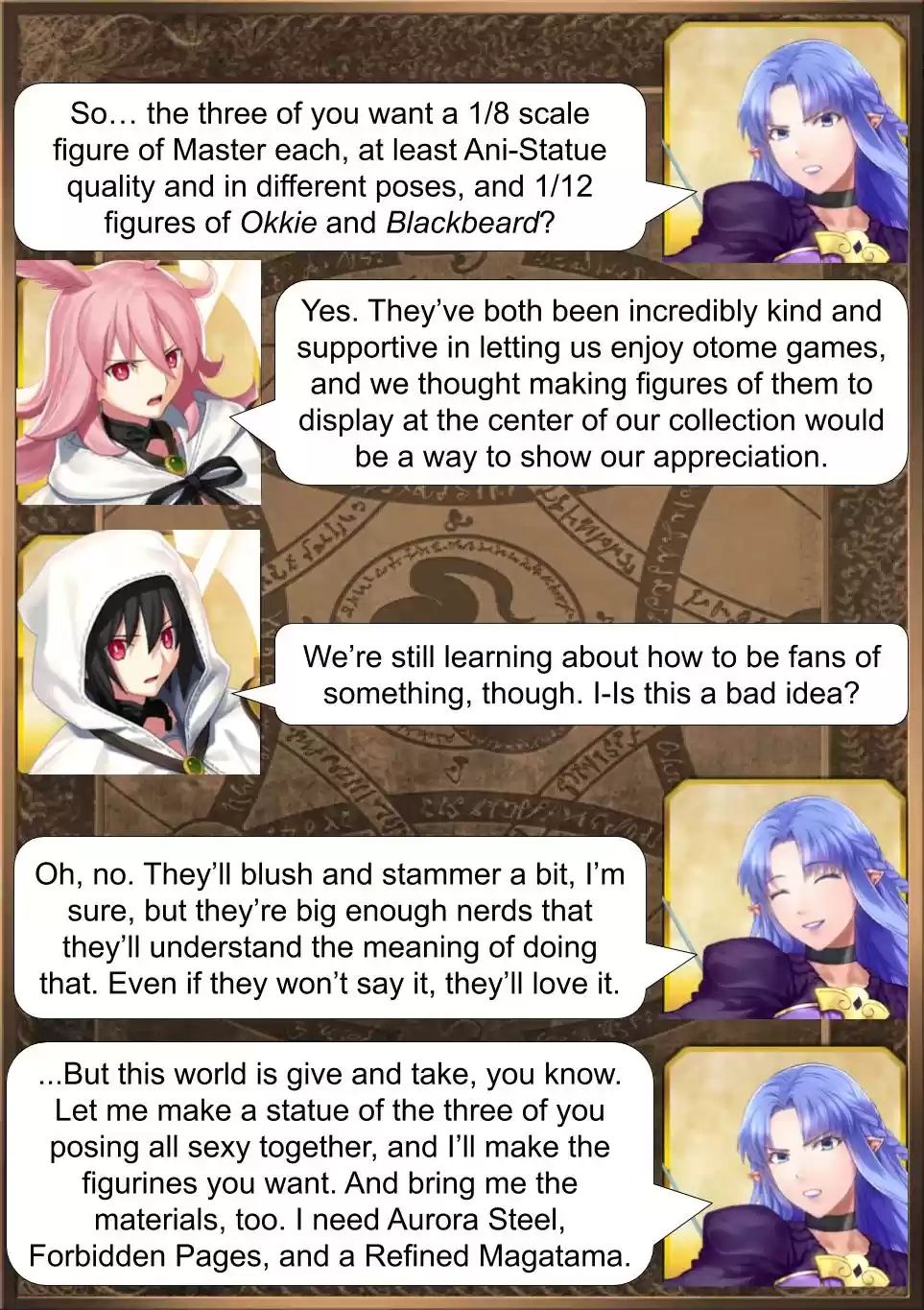 Fate/Grand Order Daily Chaldea (Doujinshi) Ch. 440 Negotiating With A Witch