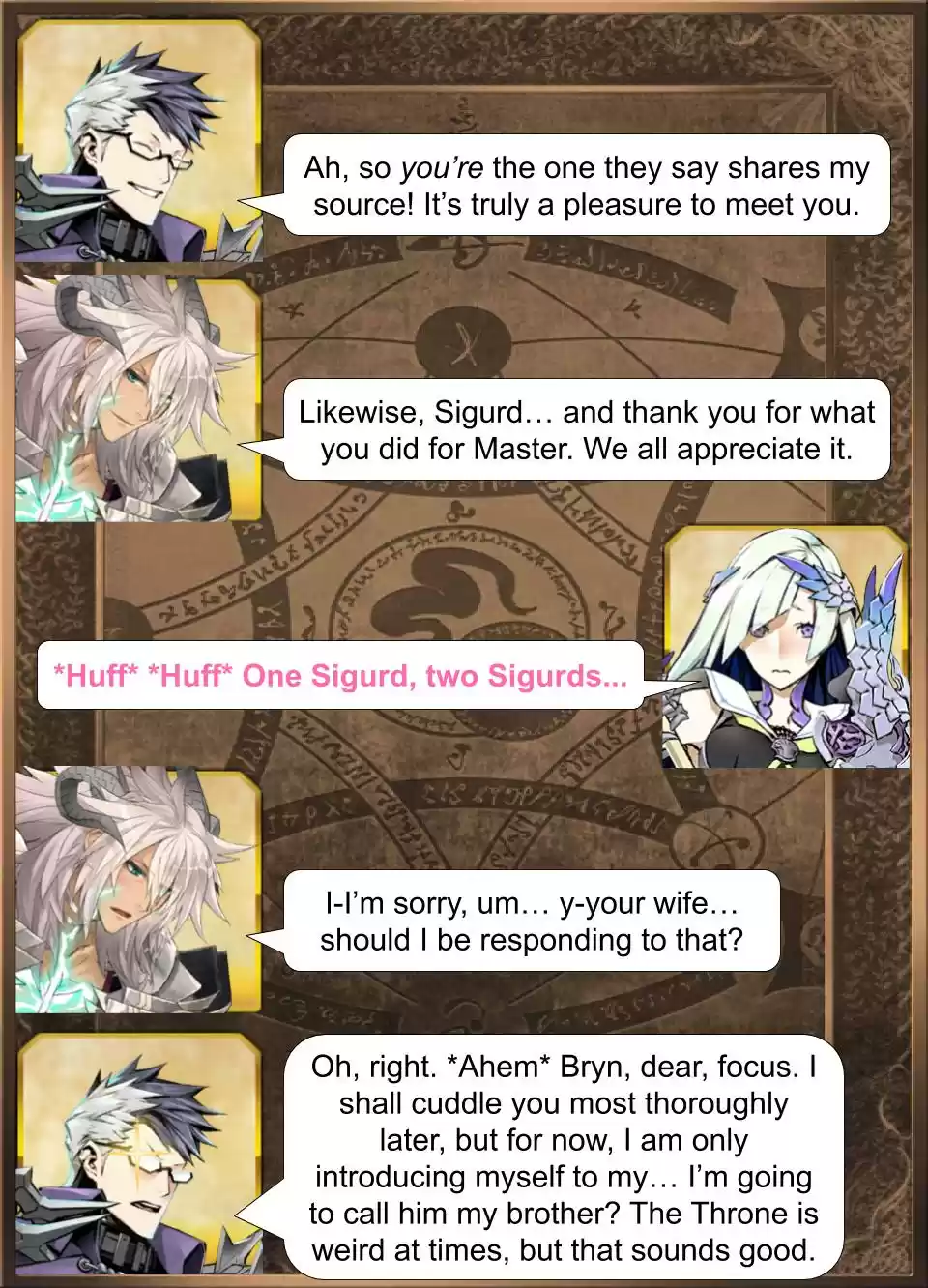 Fate/Grand Order Daily Chaldea (Doujinshi) Ch. 452 Sigurd And Siegfried