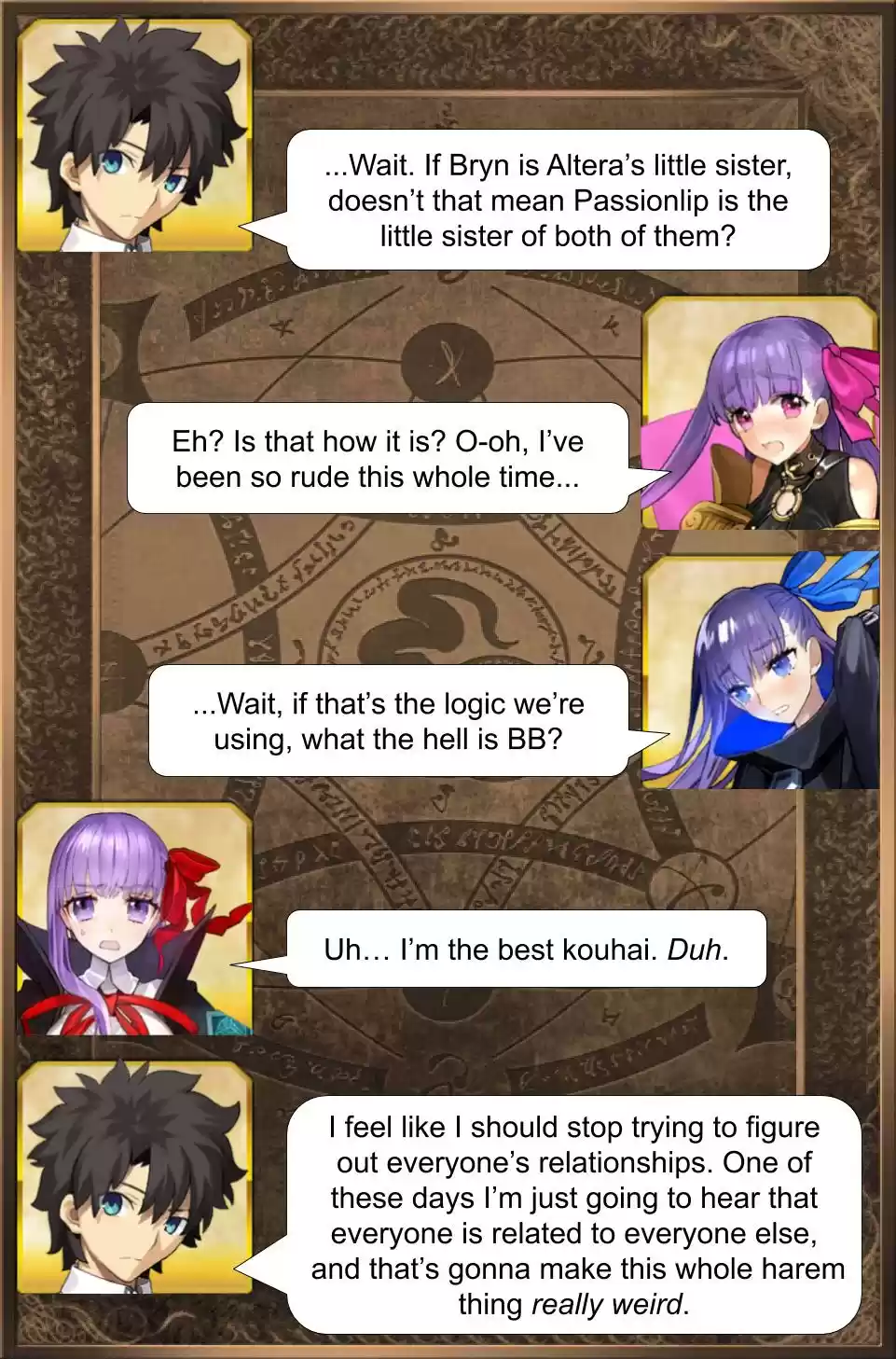 Fate/Grand Order Daily Chaldea (Doujinshi) Ch. 454 Complicated Relationships