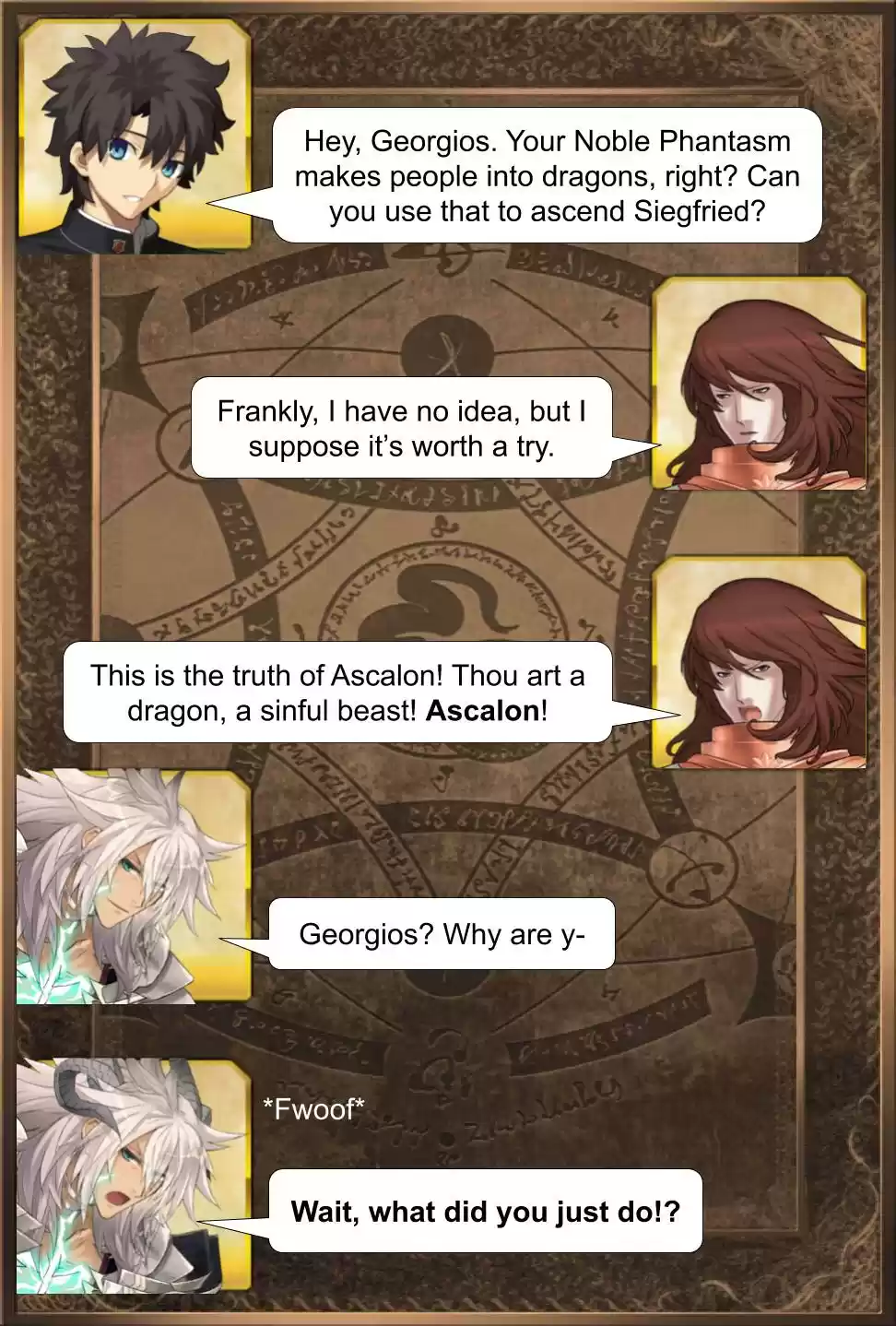 Fate/Grand Order Daily Chaldea (Doujinshi) Ch. 46 The Dragon