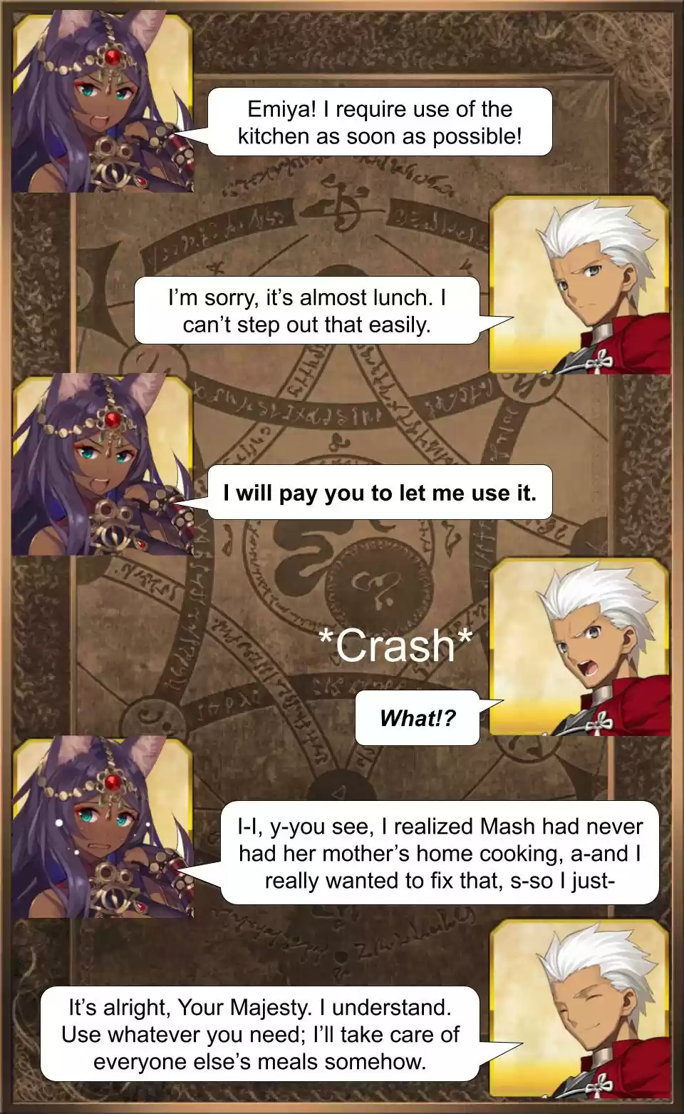 Fate/Grand Order Daily Chaldea (Doujinshi) Ch. 461 A Precious Meal