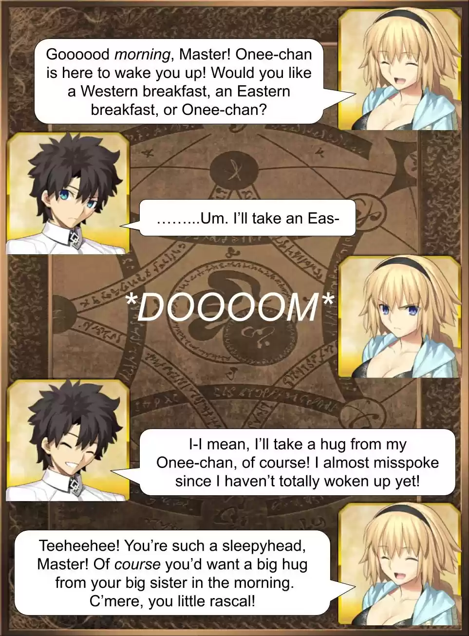 Fate/Grand Order Daily Chaldea (Doujinshi) Ch. 462 Onee Chan Arrives