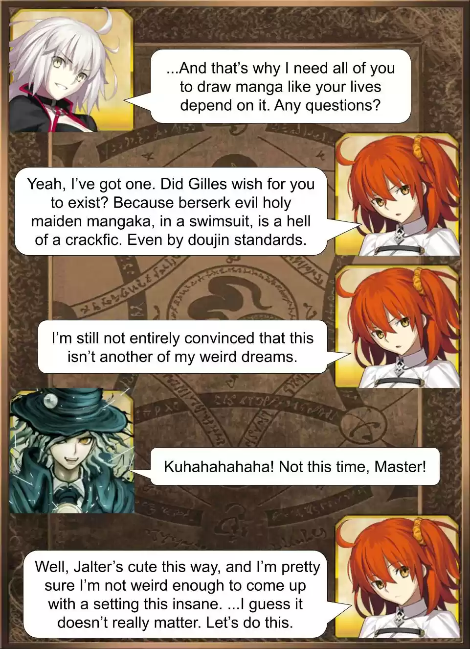 Fate/Grand Order Daily Chaldea (Doujinshi) Ch. 465 The Grind Begins