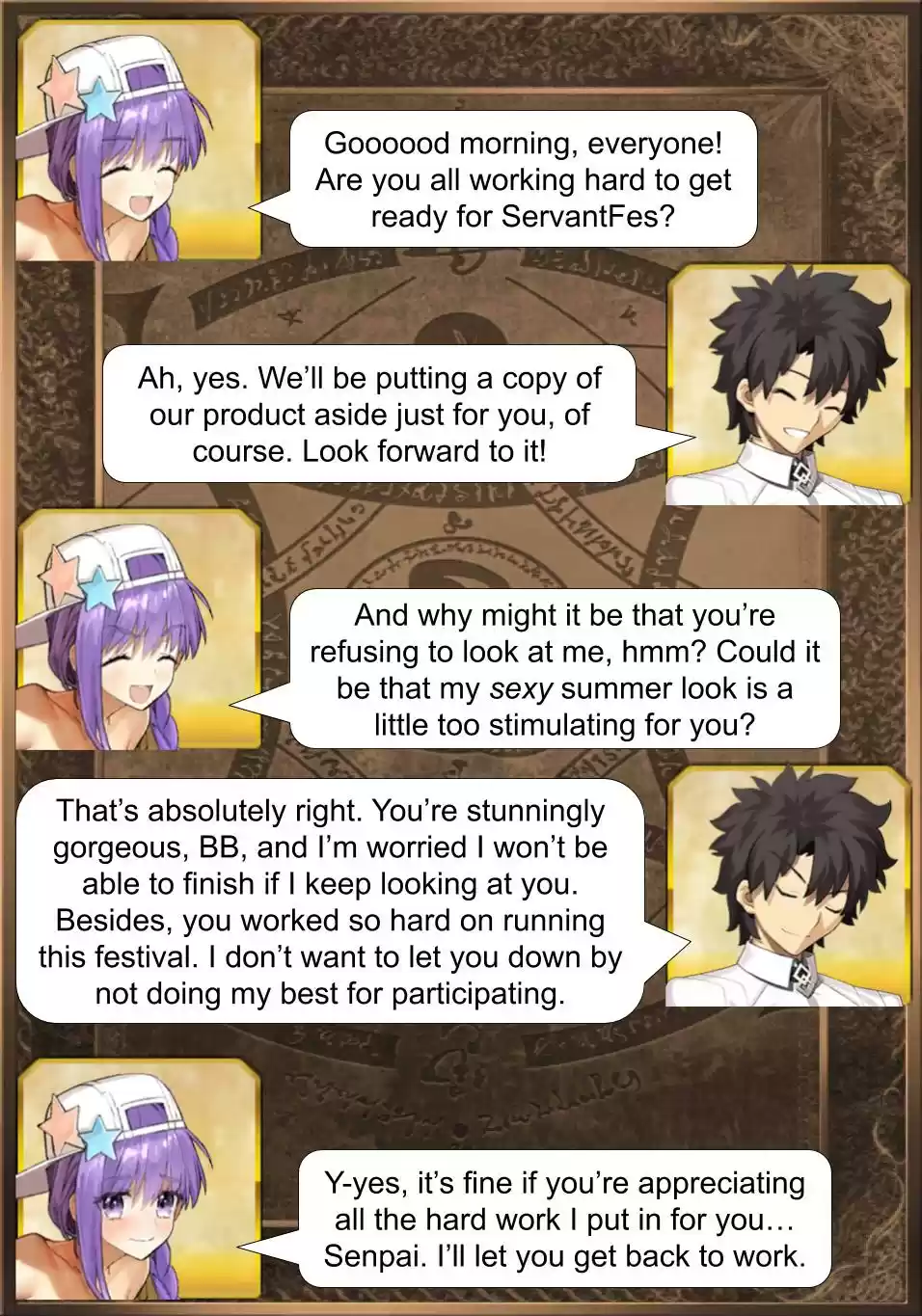 Fate/Grand Order Daily Chaldea (Doujinshi) Ch. 467 The Check In