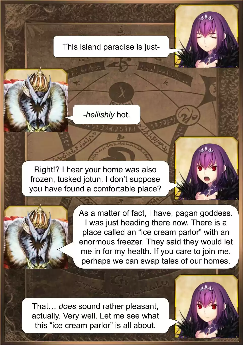 Fate/Grand Order Daily Chaldea (Doujinshi) Ch. 468 The Frozen Kings