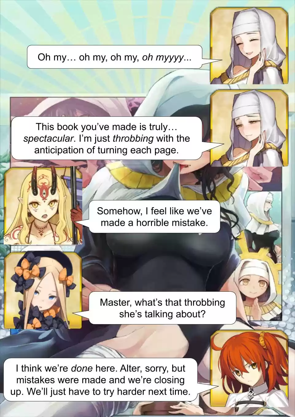 Fate/Grand Order Daily Chaldea (Doujinshi) Ch. 471 Try, Try Again