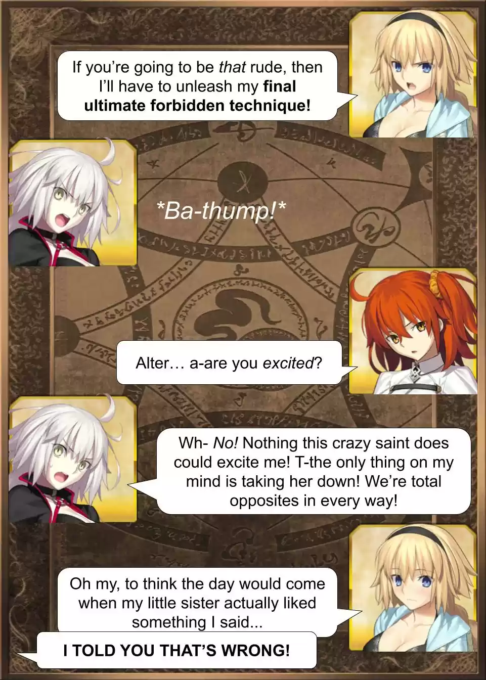 Fate/Grand Order Daily Chaldea (Doujinshi) Ch. 472 Dealing With The Sister