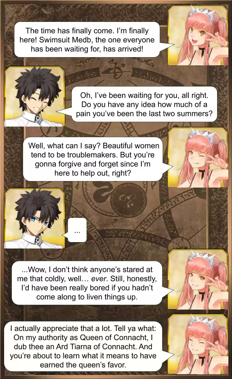 Fate/Grand Order Daily Chaldea (Doujinshi) Ch. 478 Summer Medb Arrives