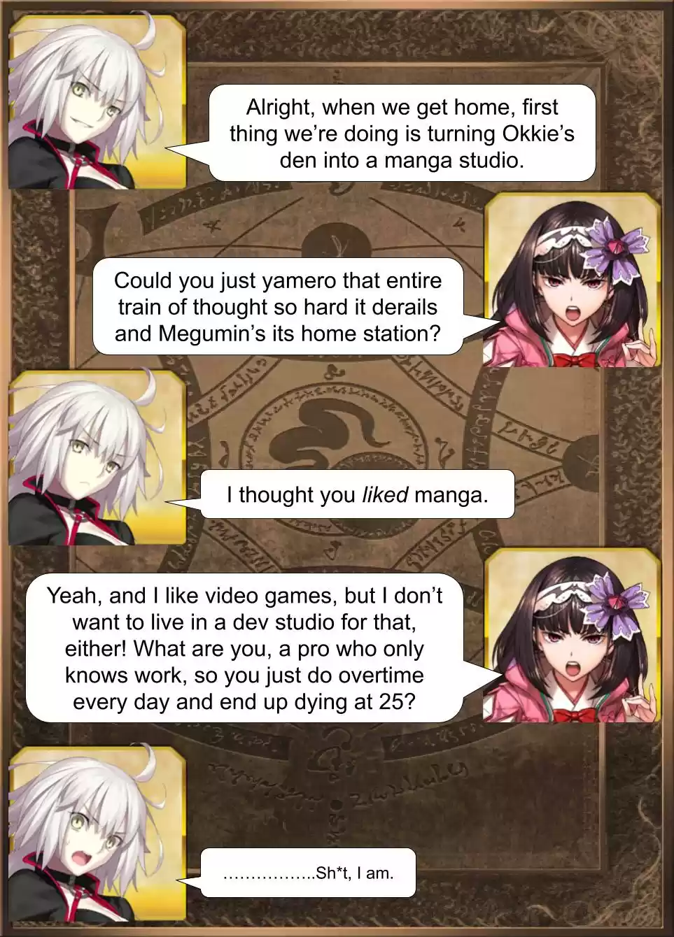 Fate/Grand Order Daily Chaldea (Doujinshi) Ch. 479 Work Life Balance