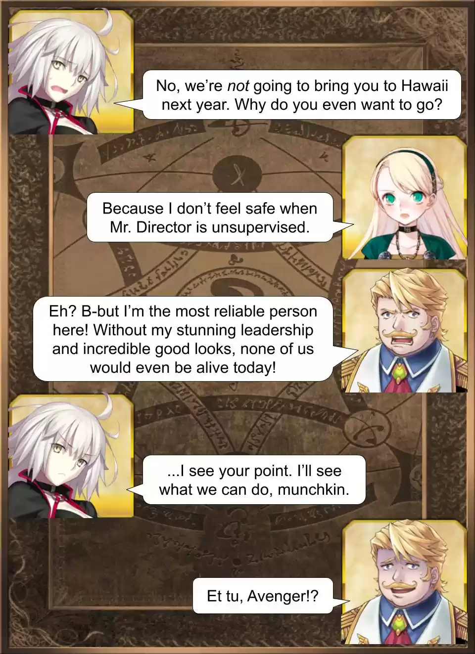 Fate/Grand Order Daily Chaldea (Doujinshi) Ch. 480 Left Behind