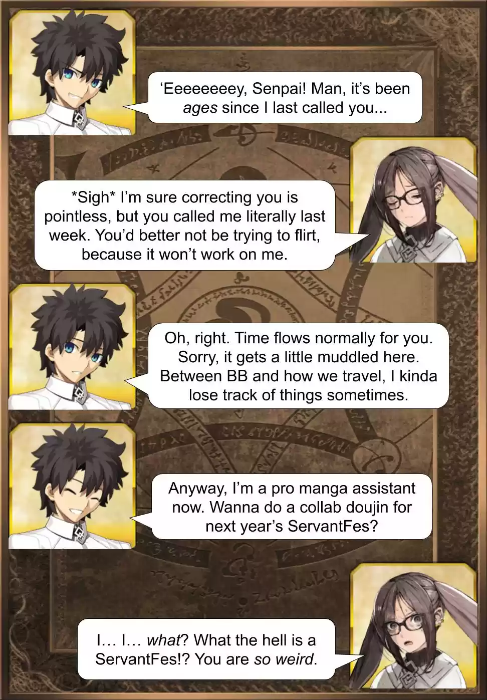 Fate/Grand Order Daily Chaldea (Doujinshi) Ch. 484 Circle Collab