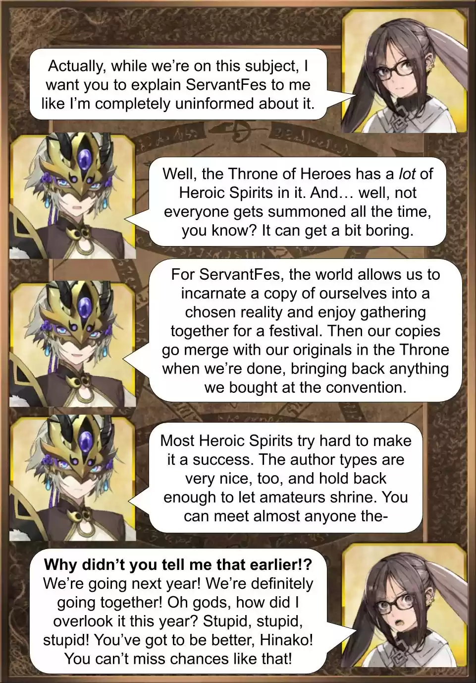 Fate/Grand Order Daily Chaldea (Doujinshi) Ch. 486 Instant Regret