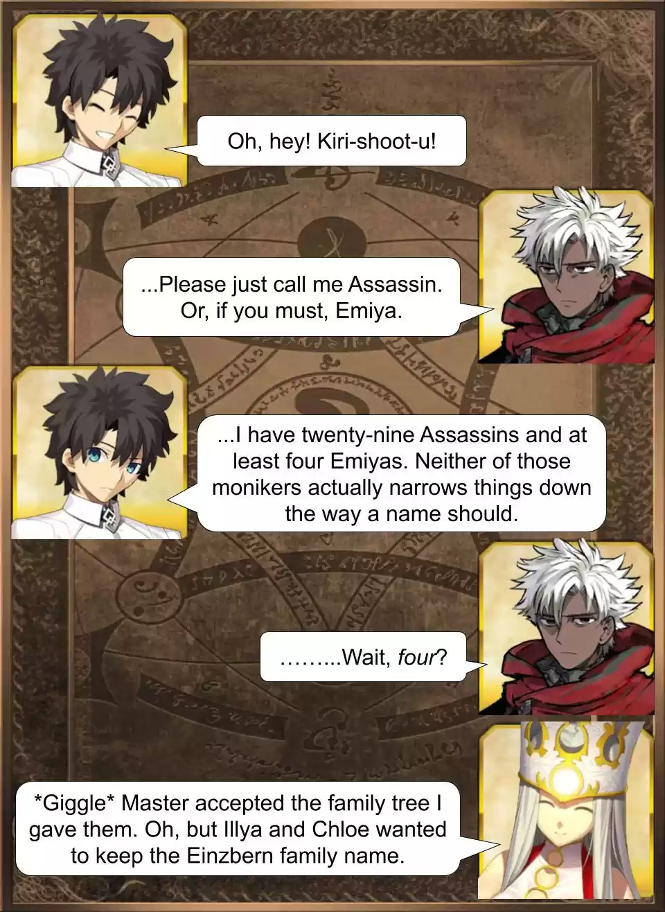 Fate/Grand Order Daily Chaldea (Doujinshi) Ch. 488 Please Stop That