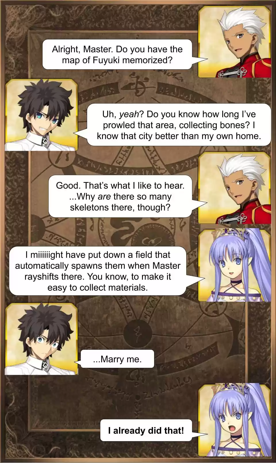 Fate/Grand Order Daily Chaldea (Doujinshi) Ch. 489 A Very Useful Wife