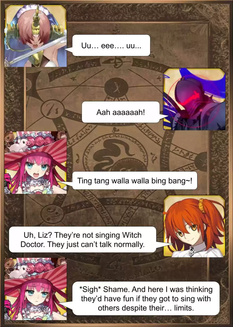 Fate/Grand Order Daily Chaldea (Doujinshi) Ch. 49 Communication