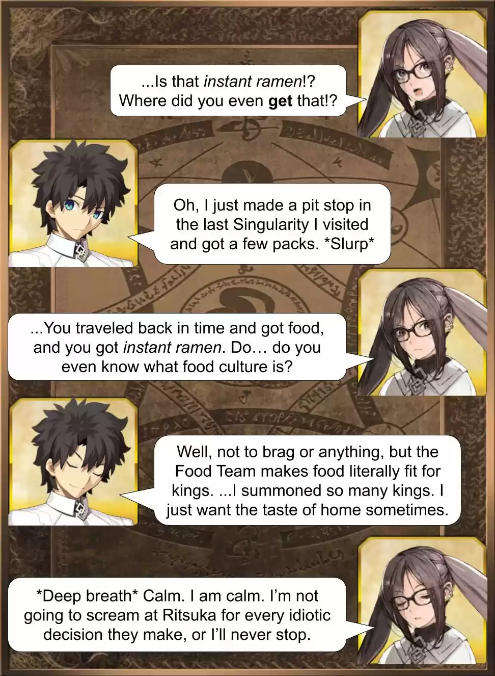 Fate/Grand Order Daily Chaldea (Doujinshi) Ch. 503 Experience Tranquility