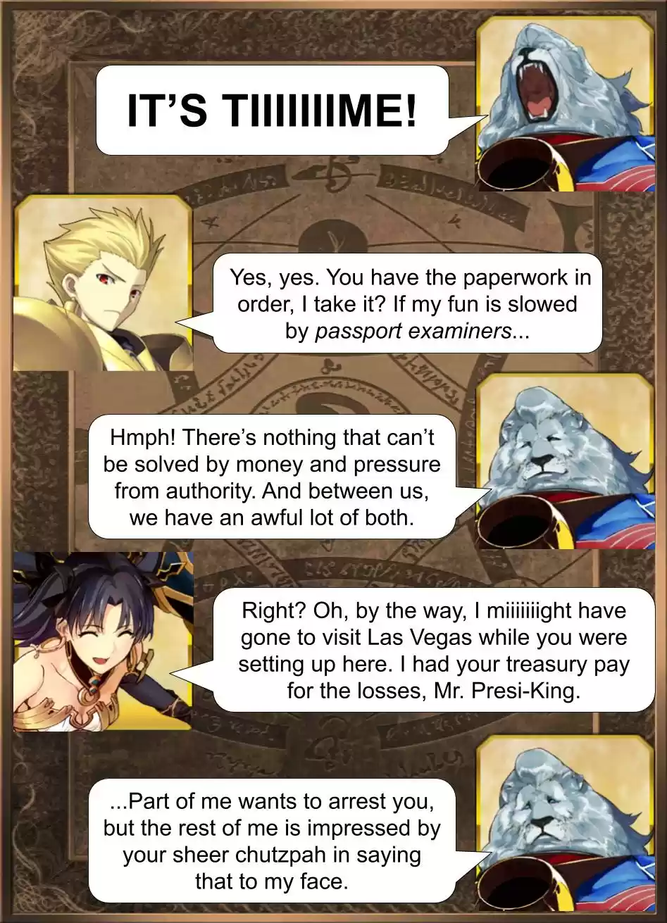 Fate/Grand Order Daily Chaldea (Doujinshi) Ch. 504 Gil Fest Begins