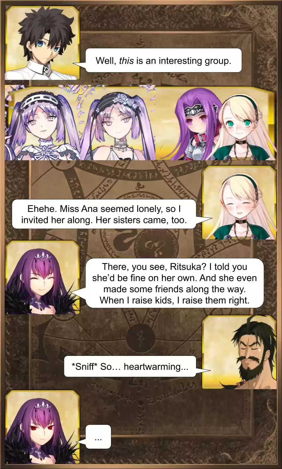 Fate/Grand Order Daily Chaldea (Doujinshi) Ch. 507 You're Ruining The Moment