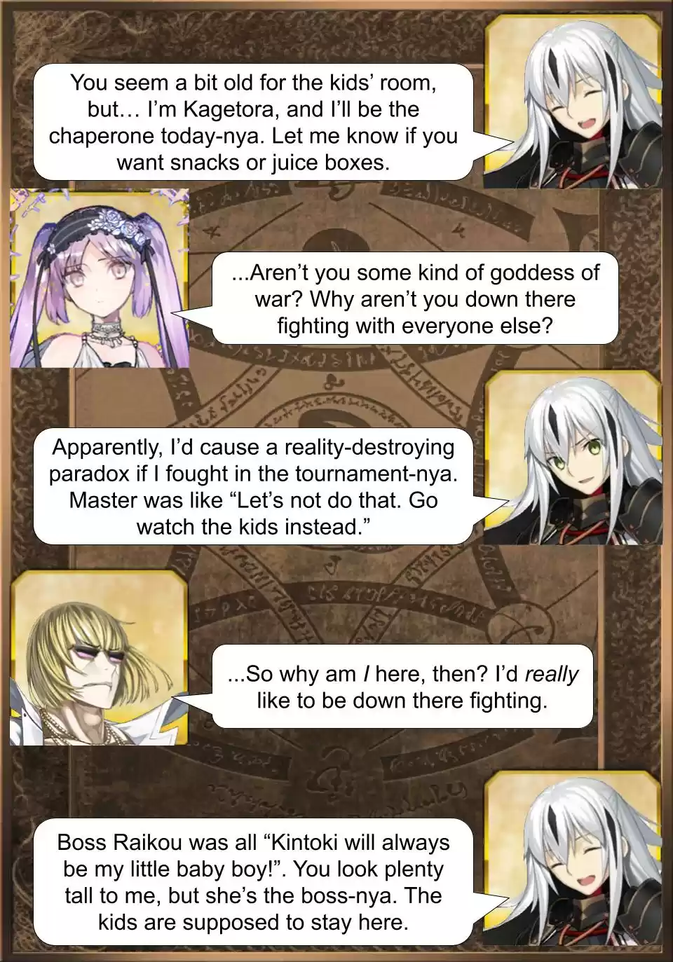 Fate/Grand Order Daily Chaldea (Doujinshi) Ch. 508 The Chaperone