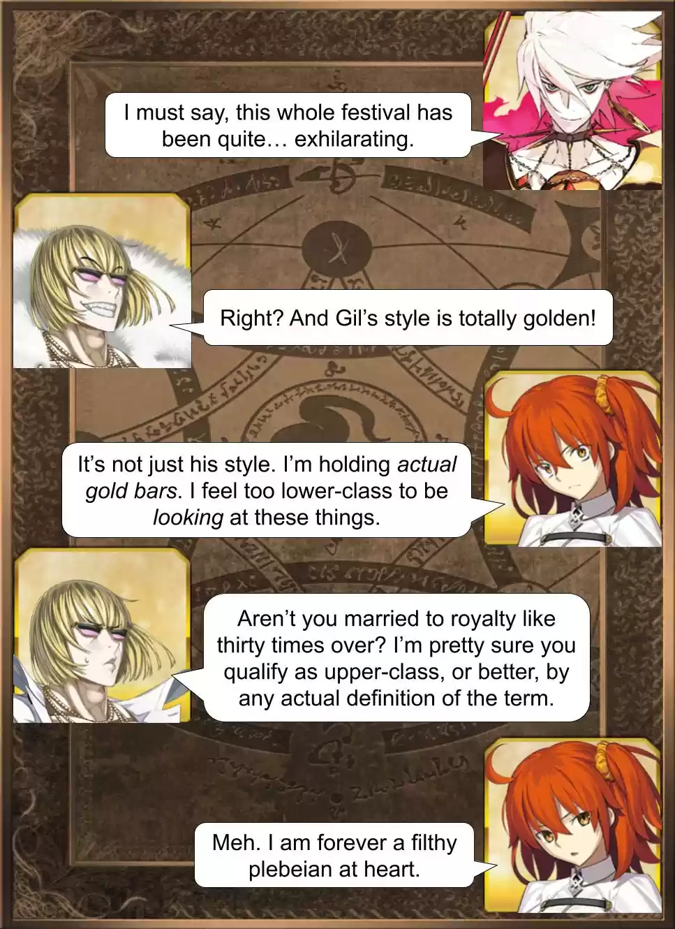 Fate/Grand Order Daily Chaldea (Doujinshi) Ch. 513 All That Glitters