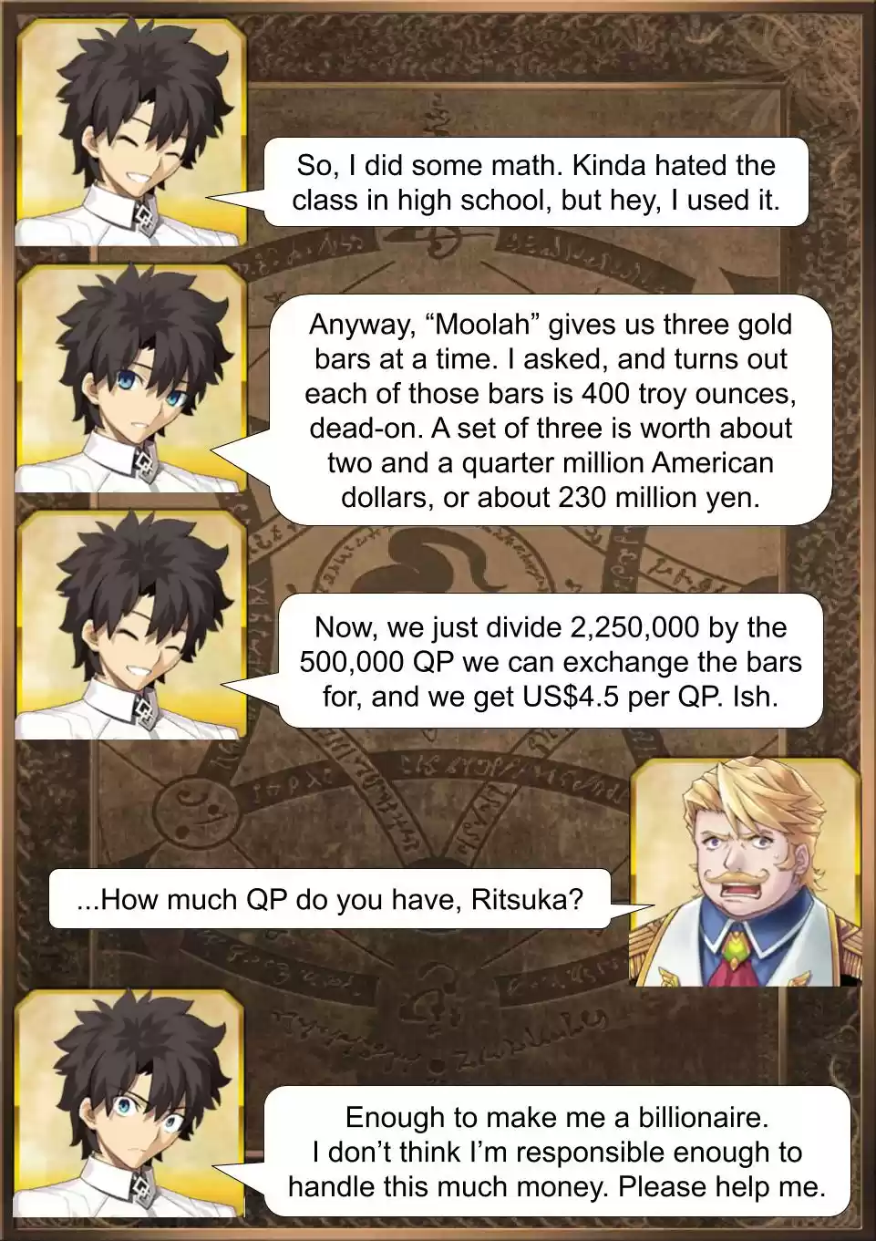 Fate/Grand Order Daily Chaldea (Doujinshi) Ch. 514 The Real Value