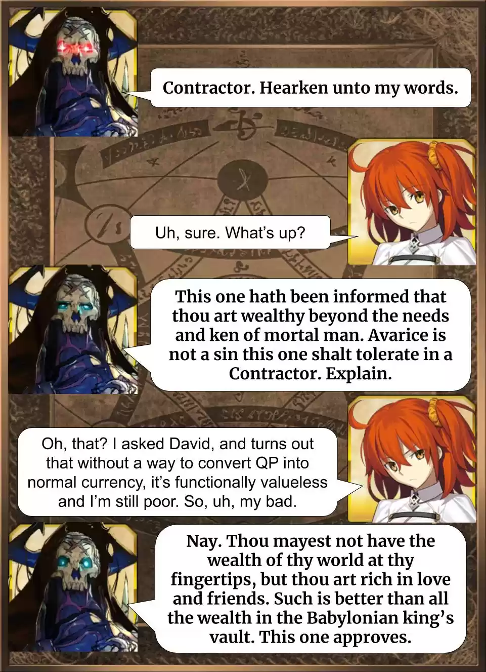 Fate/Grand Order Daily Chaldea (Doujinshi) Ch. 516 The Sin Of Greed