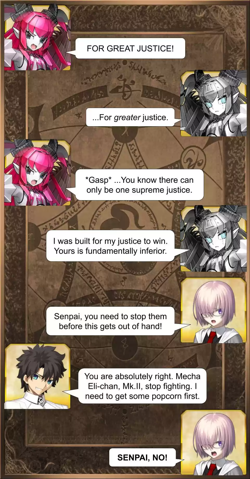 Fate/Grand Order Daily Chaldea (Doujinshi) Ch. 523 Mech Warrior