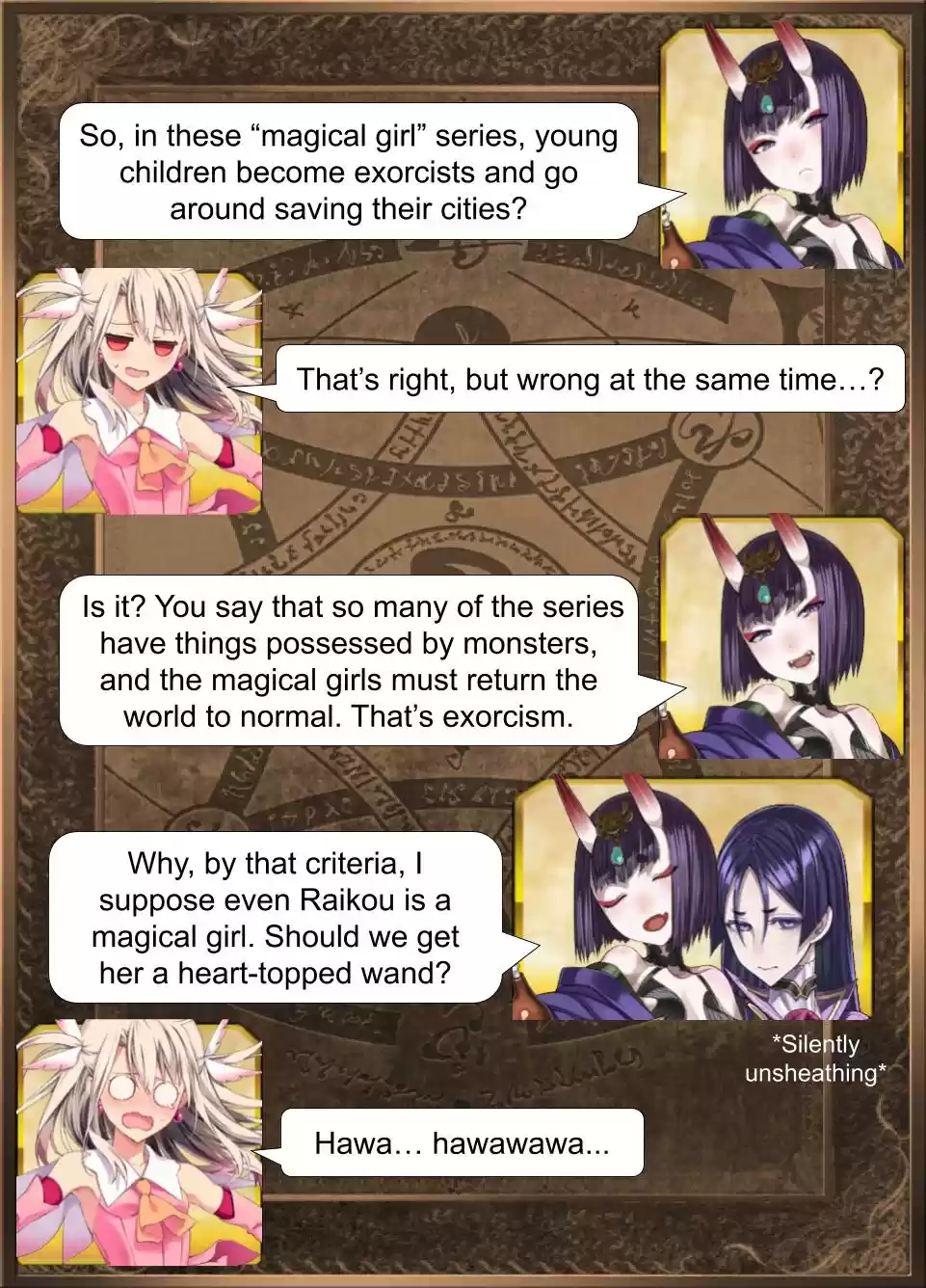 Fate/Grand Order Daily Chaldea (Doujinshi) Ch. 529 Mahou Shoujo Onmyou Raikou