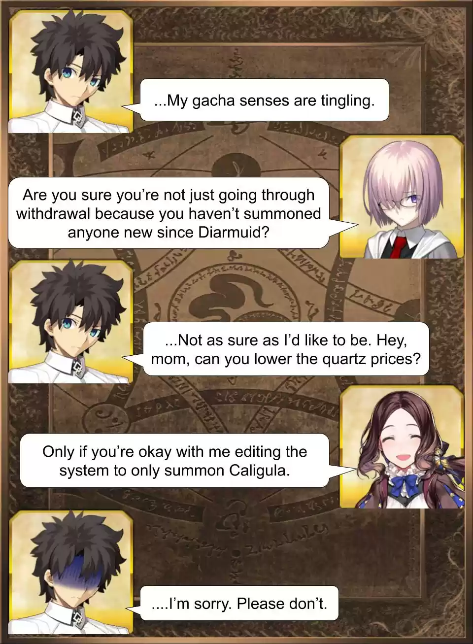 Fate/Grand Order Daily Chaldea (Doujinshi) Ch. 533 My Significant Sense