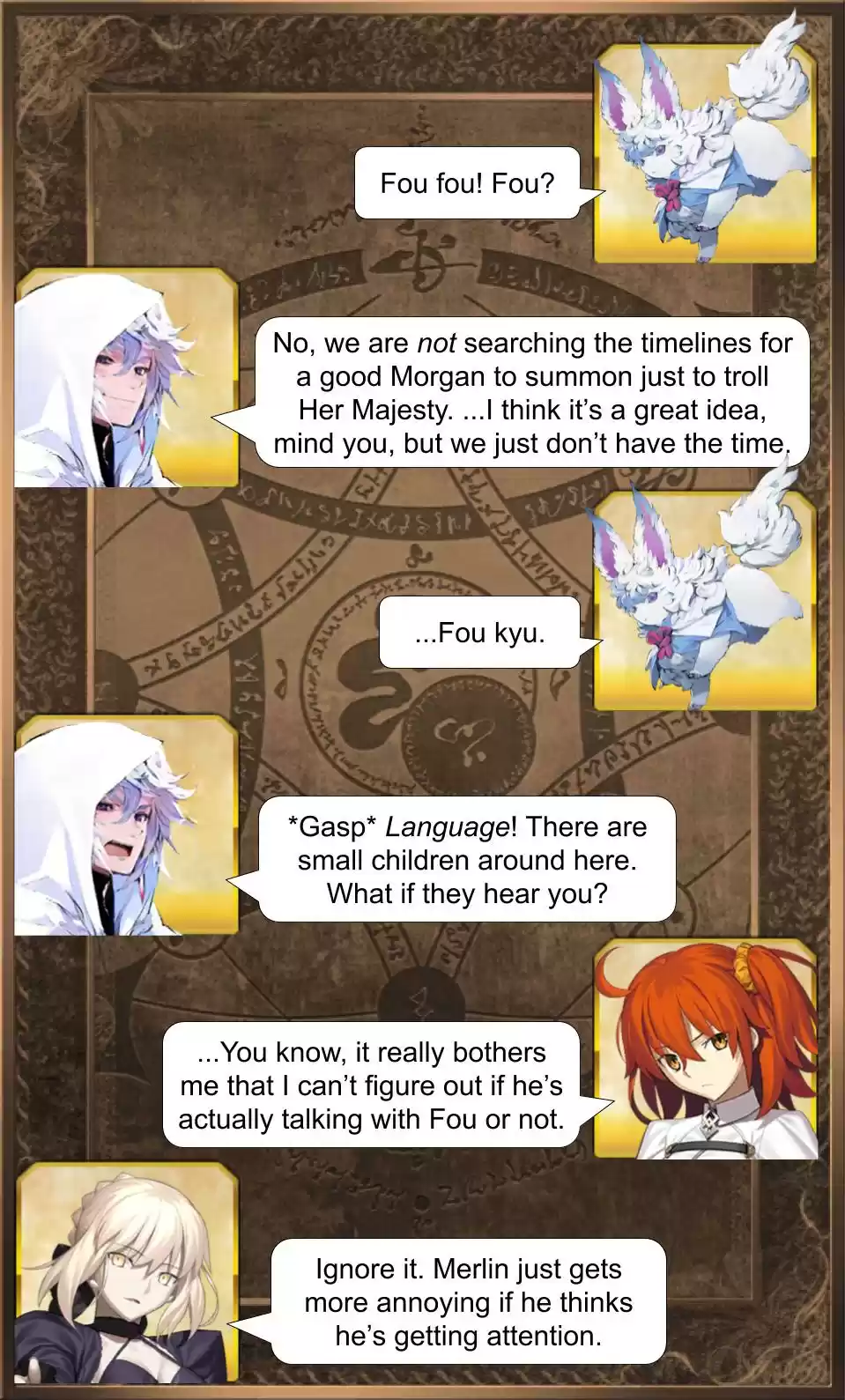 Fate/Grand Order Daily Chaldea (Doujinshi) Ch. 534 Fou Fou