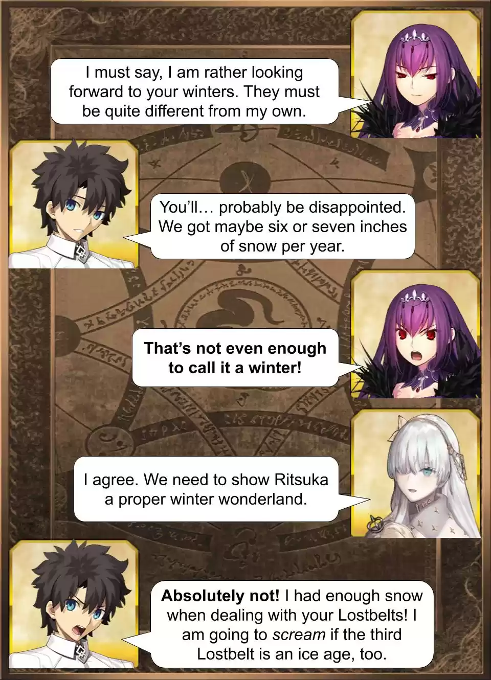 Fate/Grand Order Daily Chaldea (Doujinshi) Ch. 536 Seasonal Greetings