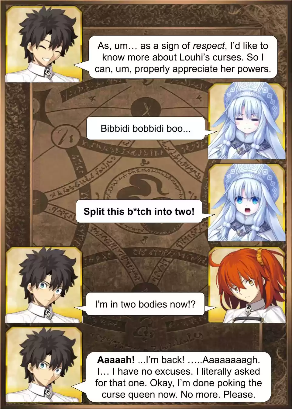 Fate/Grand Order Daily Chaldea (Doujinshi) Ch. 544 Be Careful What You Wish For