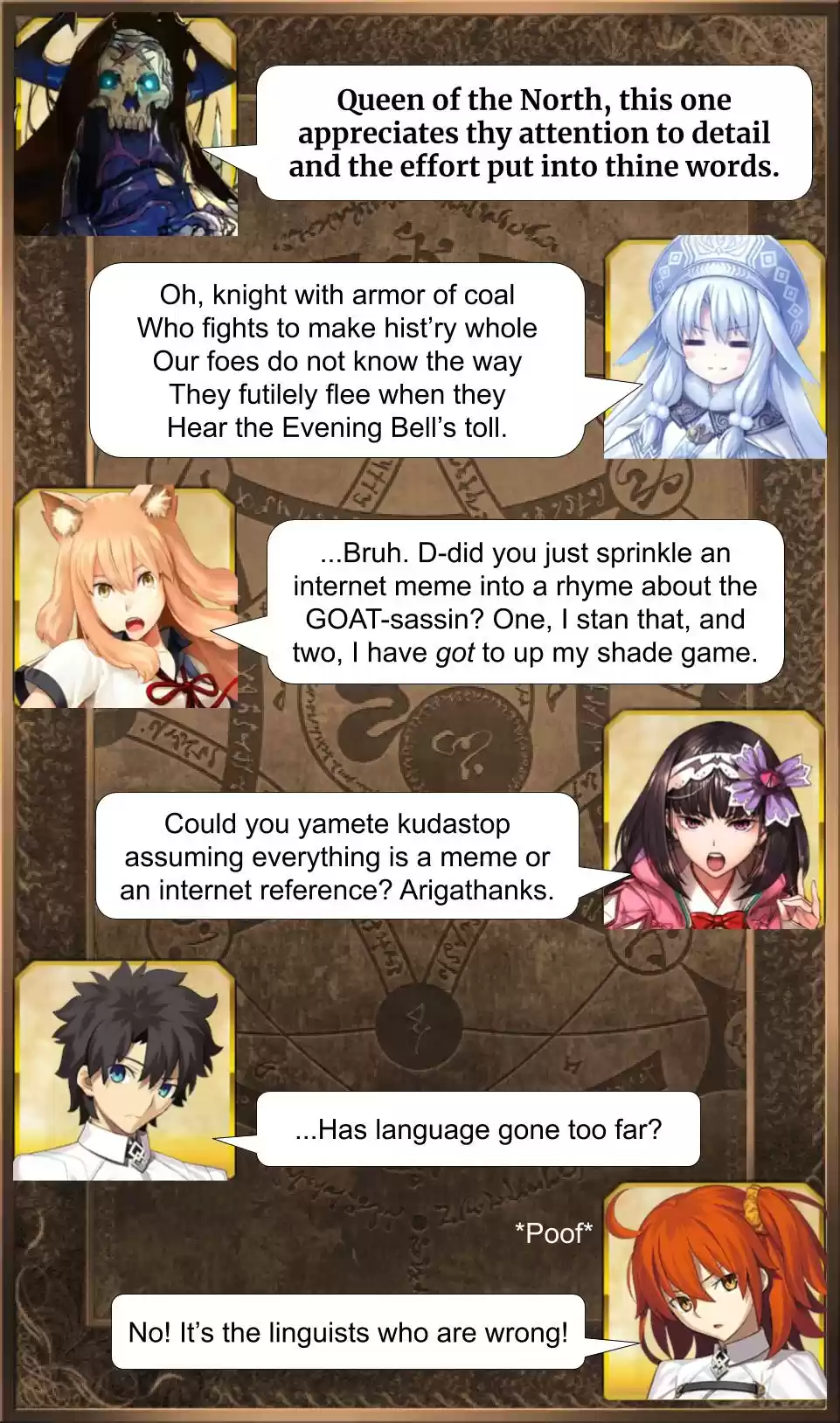 Fate/Grand Order Daily Chaldea (Doujinshi) Ch. 545 Let's Keep Going And See What Happens